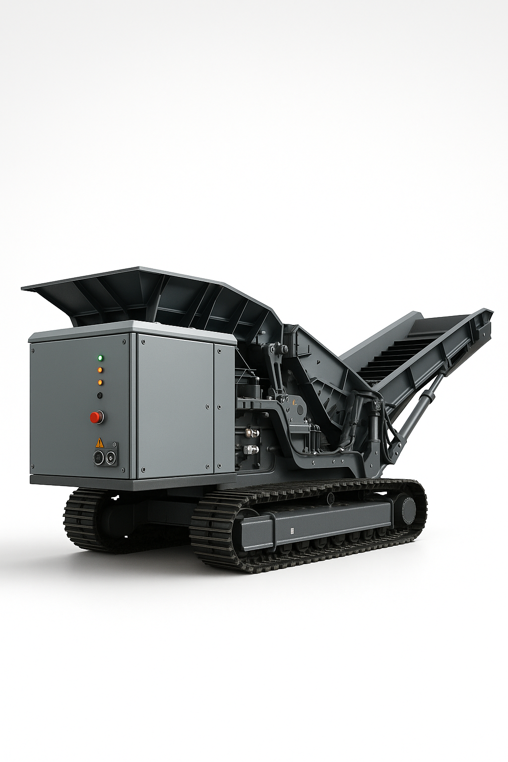 SLAGFORGE Autonomous Slag Heap Reprocessing Crawler